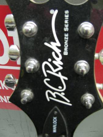 bc rich warlock guitar - $200 thumbnail 3