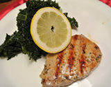 Grilled Lemon Herb Pork Chops