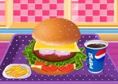 Cooking Hamburger Yummy