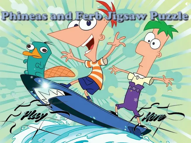 PHINEAS AND FERB JIGSAW PUZZLE