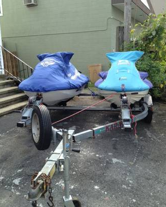 2 jets skis on trailer - $3,700 thumbnail 2