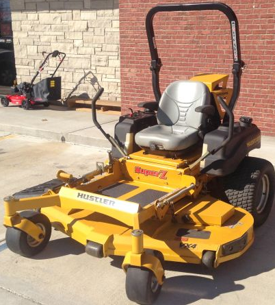 hustler super z hd mower 66" 37 hp kawasaki - under warranty!! - $7,700 thumbnail 2