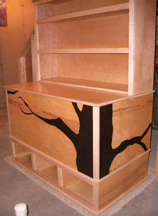 handmade hardwood furniture, mantels, cabinets, frames, clocks & more - $500 thumbnail 3