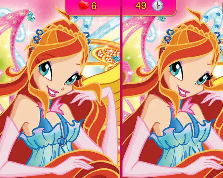 WINX SPOT THE DIFFERENCES