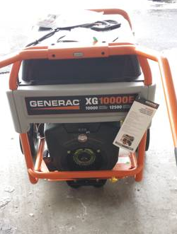 generac generator xg10000e - $1,800 thumbnail 2