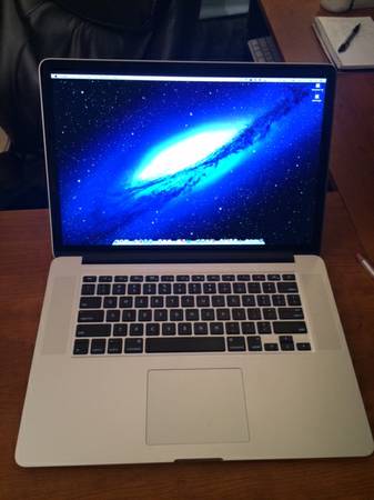 15" retina macbook pro 512gb 8gb - $1,590 thumbnail 2