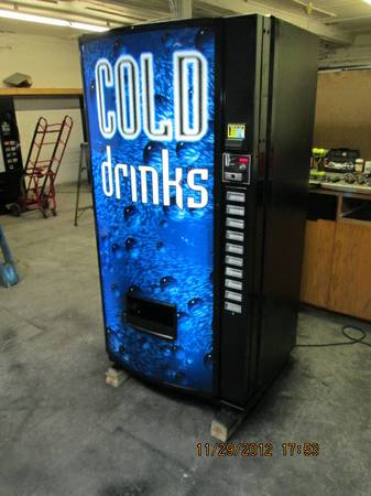 vending 10 select royal 660 can / bottle soda cold drink front - $800 thumbnail 2