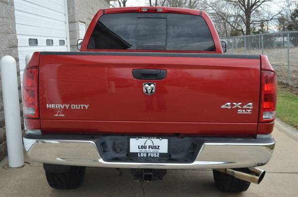 2006 dodge ram 2500 slt pickup red - $25,600 thumbnail 2