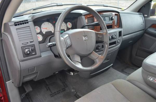 2006 dodge ram 2500 slt pickup red - $25,600 thumbnail 4