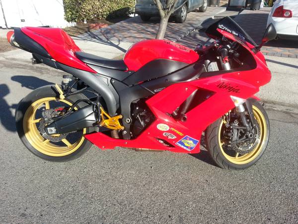 2007 kawasaki zx6-r - $5,500 thumbnail 2