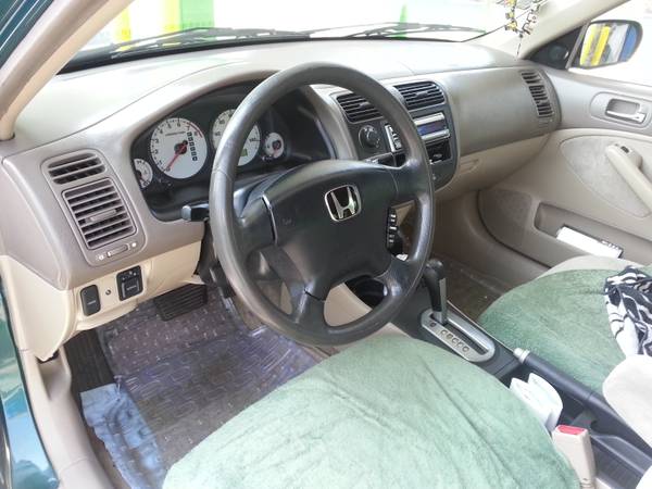 2002 honda civic sedan lx for sale!!!!great gas saver - $6,500 thumbnail 4